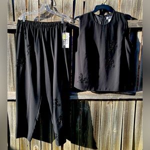 After Dark formal Sleeveless Pant Suit